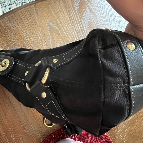 Black Coach Purse & Wallet with Dustbag ❤️ - Picture 15 of 16